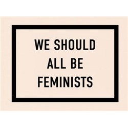 Кардхолдер, We should all be feminists (215х65 мм)