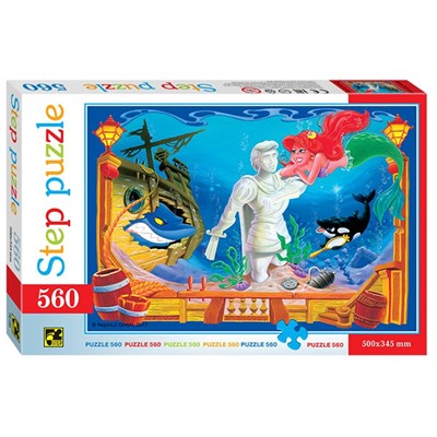 Пазлы 560 Русалочка (50*34,5 см) 78100