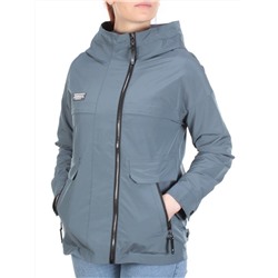 FY-229 GRAY/BLUE Ветровка женская АЛИСА (65% хлопок, 35% полиэстер) размер 54 российский