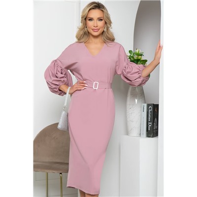 Платье "Пленительная магия" (пыльная роза) П5388