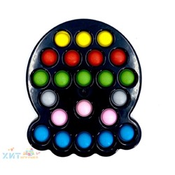 POP IT antistress Сенсорная игрушка МЕДУЗА на пластиковой подложке в ассортименте / Вечная пупырка