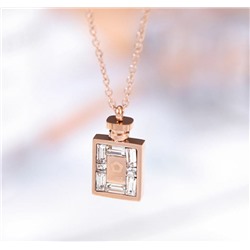 SALE! Подвеска на цепочке из ювелирной стали, "Шанель Love", 1 шт.