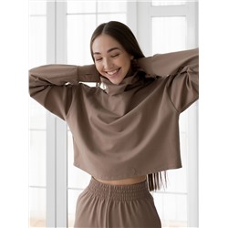 Кроп-топ с длинными рукав