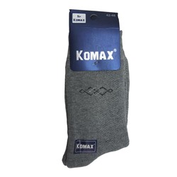 Носки  Муж.  Р-р 42-48 теплые KOMAX (88%хлопок,10%полиам.2%лайкра) Цв.в ассорт/орнамент A90