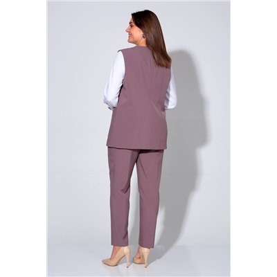 Liona Style 860 мокко, Брюки,  Блуза,  Жилет