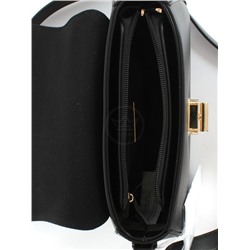 Сумка женская искусственная кожа DJ-СМ 6710-BLACK,  1отд,  плечевой ремень,  черный 255983