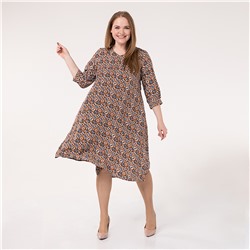 Платье, текстиль, голубой