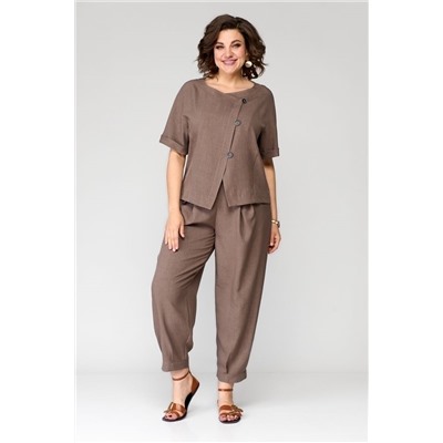 Michel chic 1337 коричневый, Брюки,  Жакет