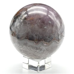 Шар из аметиста и агата, диаметр 95мм, 1280г