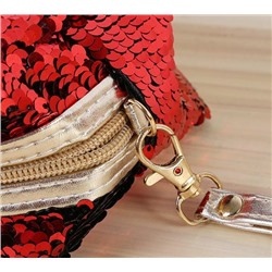 20%Трендовая косметичка - клатч с пайетками,1 шт. Размер 25*8*12 см.