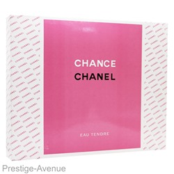 Подарочный набор Chanel eau Tendre for woman 3 в 1 150 ml x 7 ml x 100 ml