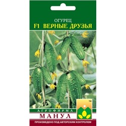 Огурец Верные друзья F1 (Манул) 10шт
