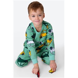 Пижама из футера с начесом для мальчика Happyfox
