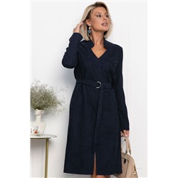 Платье Классическая грация (синее) П13664-19М