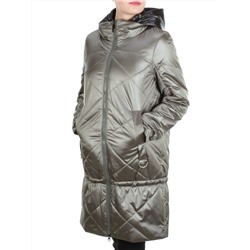 F02 DARK GREEN Куртка демисезонная женская (100 гр. синтепон) размер XL (48) - 52 российский