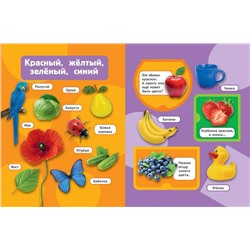 Цвета и формы (Книжка с окошками рос)