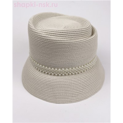 54-жемчуг Шляпа женская (56-58)