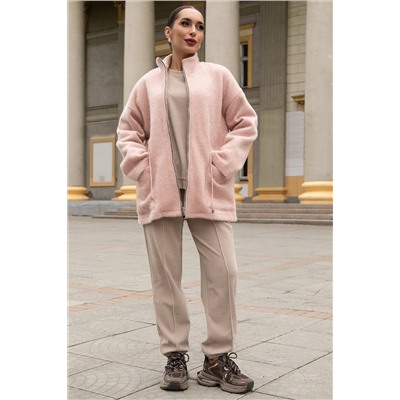 Пальто Альпака (пудра) Б14137-7М