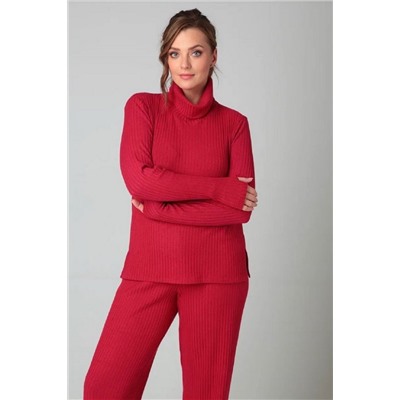 Takka Plus 22-152 бордо, Брюки,  Джемпер