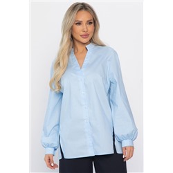 Блуза хлопковая Кристалия (голубая) Б14462-16М