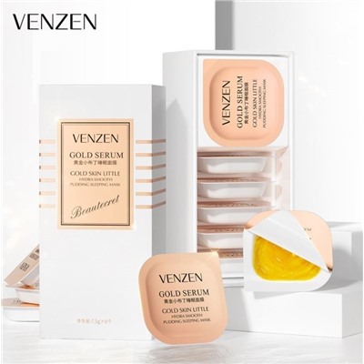 Venzen Ночная маска-пудинг для лица, 1 шт,  7,5 гр.