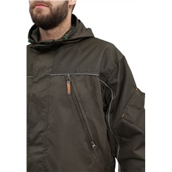 Костюм "ГЕРКОН-ЛЕТО" куртка/брюки, цвет: Олива/Т.хаки, ткань: Таслан ультра/Кошачий глаз