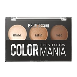 ТЕНИ ДЛЯ ВЕК 3-Х ЦВЕТНЫЕ COLOR MANIA