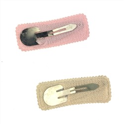 Заколки клик-клак «Милашки» 2шт