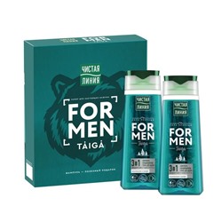 Набор ЧЛ Тайга FOR MEN (2 шампуня Taiga 3в1 250мл)