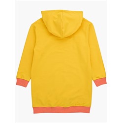 Платье худи UD 7500 желтый/коралл
