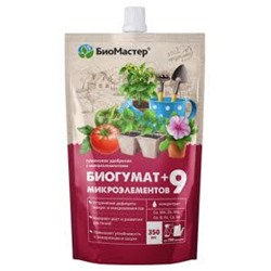 БиоГумат +9 микроэлементов 0,35л дойпак (Био Мастер)/25шт
