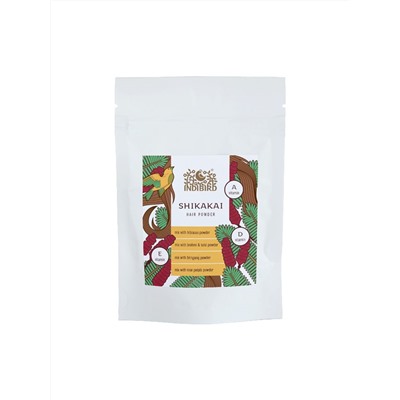 SHIKAKAI Powder, Indibird (Маска для волос ШИКАКАЙ ПОРОШОК, Индибёрд), 50 г.