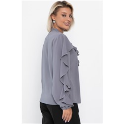 Блуза Дыхание осени (серая) Б14186-5М