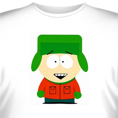 Футболка "Южный Парк (Kyle Broflovski) -1"