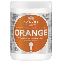 KALLOS Маска 1000мл Апельсиновое масло восстанавливающая АКЦИЯ! СКИДКА 10%