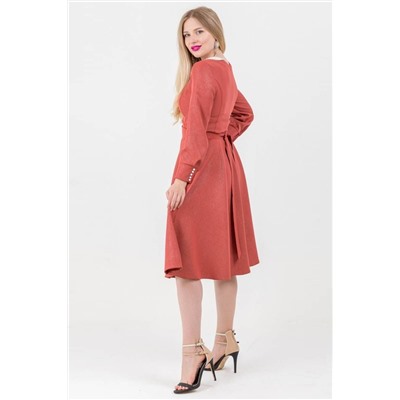 Arisha 1231 рябиновый, Платье