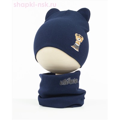 04-1-NT Комплект (колпак+снуд) (2-3 года)