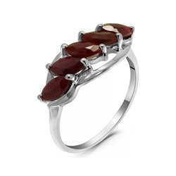 Кольцо из серебра рубин корунд, Анкара2