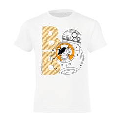 Футболка детская BB-8 Droid, белая