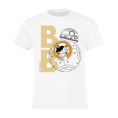 Футболка детская BB-8 Droid, белая