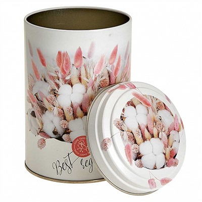 Банка жестяная "Сухоцветы Микс" 1,1 л Ц99h145v110-001885