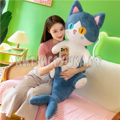 Мягкая игрушка обнимашка КотАкула 120 см 230203-3, 230203-3