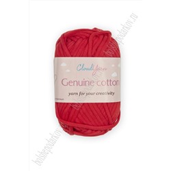 Пряжа "Genuine cotton" 50 гр (10 шт) SF-7844, красный