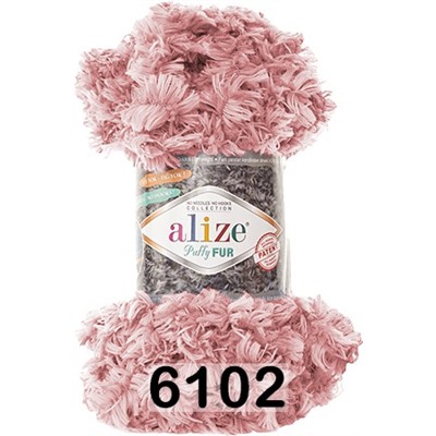 Пряжа Alize Puffy Fur