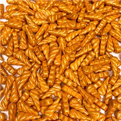 Посыпка кондитерская объемная "Единороги золотые", 50 гр