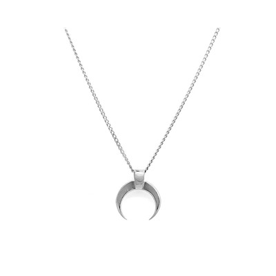 Колье из серебра без вставки, Ю-55081р