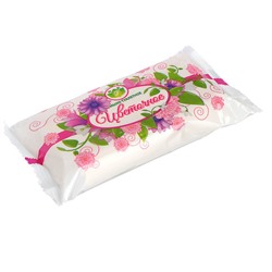 Мыло твердое Цветочное, флоу-пак,100 г