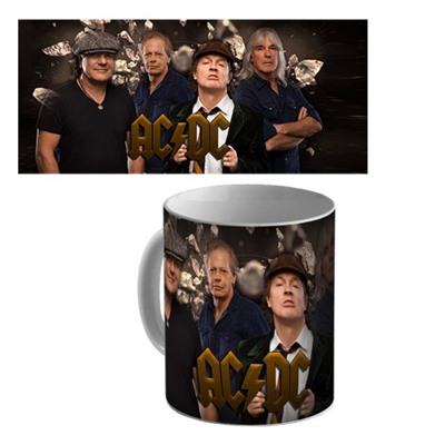 Кружка керамическая "AC/DC" (группа)