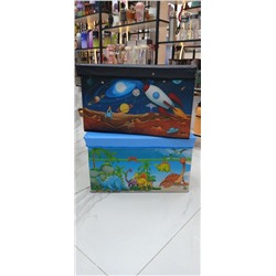 Коробка-пуф для хранения игрушек 60*30*35 (3454)