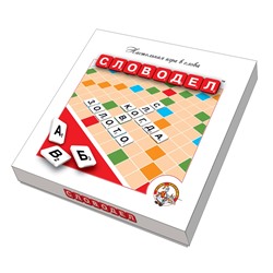 Настольная игра «Словодел» картонный белый